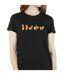 Disney Womens/Ladies Winnie The Pooh Stretching Cotton Boyfriend T-Shirt (Noir) - UTBI47464-3