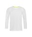 T-shirt active hommes blanc Stedman-1