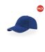 Lot de 2  casquettes en coton épais adulte bleu roi Atlantis