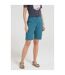 Womens/ladies coast stretch shorts light khaki Mountain Warehouse-2