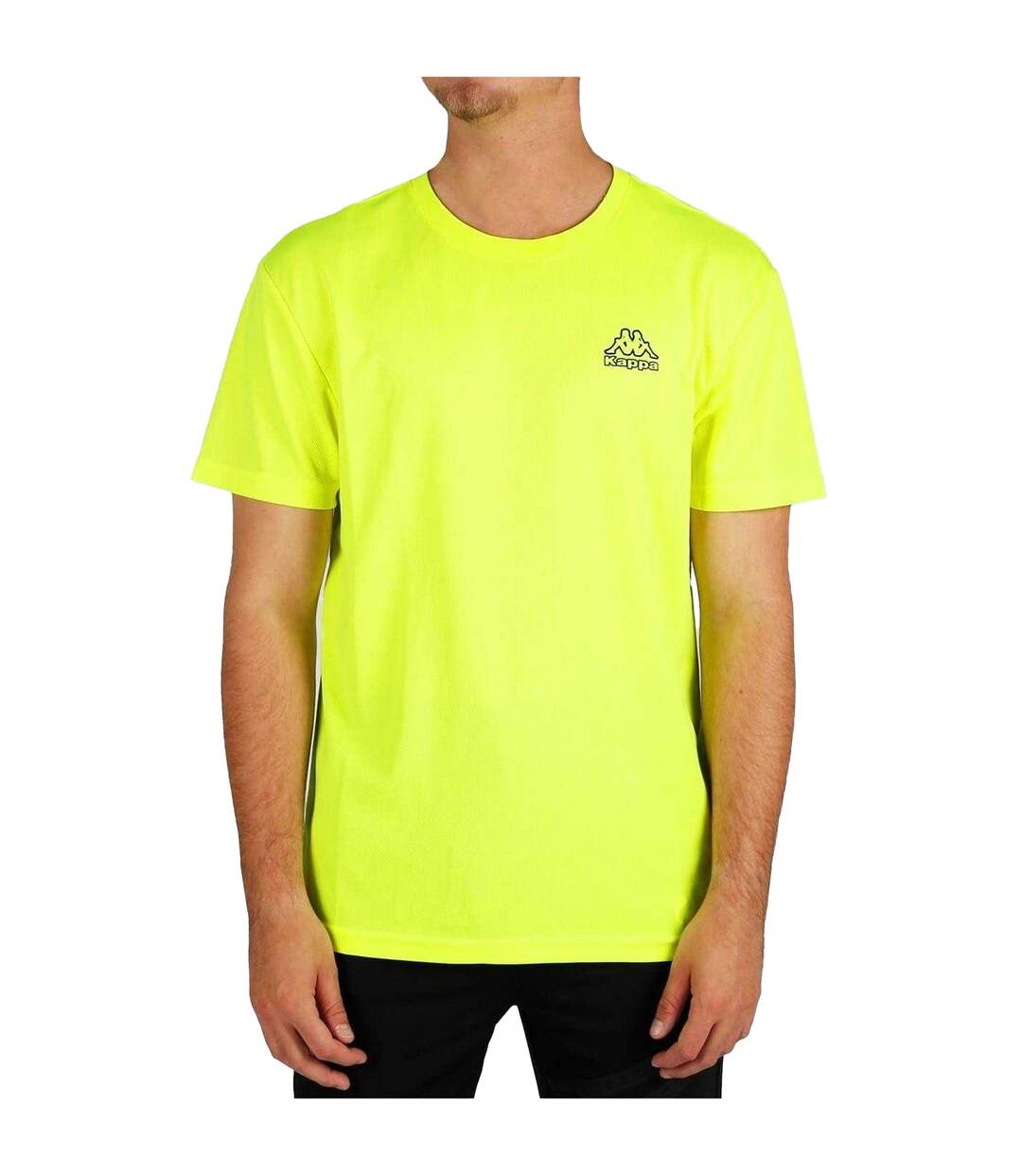 Mens Regular T-shirt Yellow Kappa-1