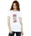 Disney - T-shirt THE ARISTOCATS MARIE LOVE PEACE JOY - Femme (Blanc) - UTBI10426-1