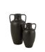 Vase avec Anses Amphore 66cm Noir-2
