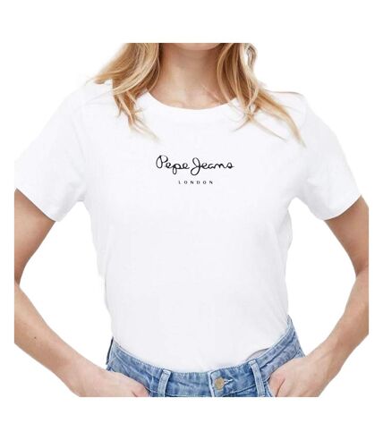 T-shirt Blanc Femme Pepe jeans Wendy - S