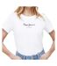 T-shirt Blanc Femme Pepe jeans Wendy - S