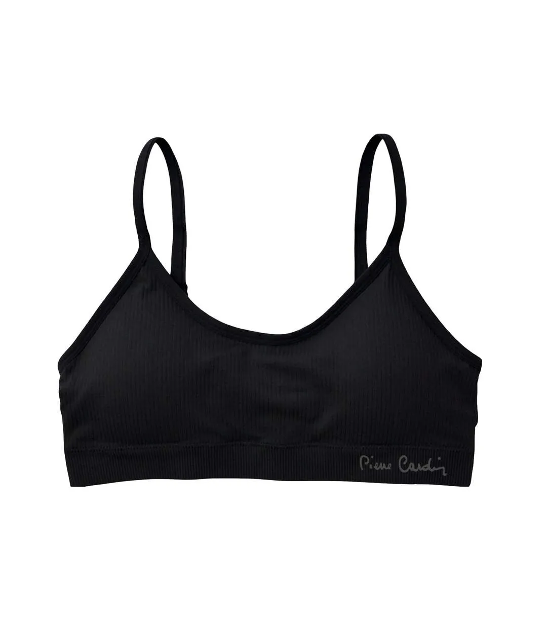 Lot de 3 brassières femme en polyamide unie modèle Fitness Pierre Cardin-5