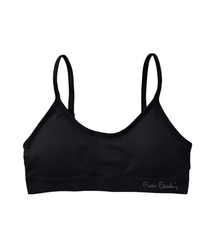 Lot de 3 brassières femme en polyamide unie modèle Fitness Pierre Cardin