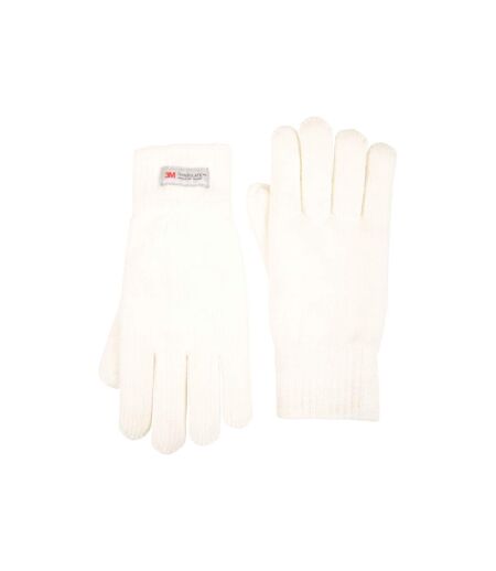 Ensemble bonnet et gants femme blanc Mountain Warehouse