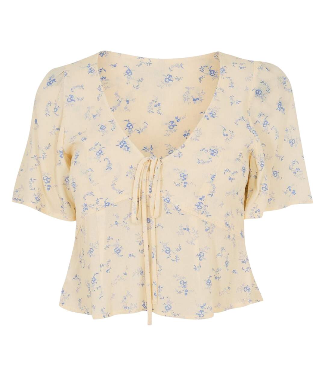Blouse Motif/style Petites Fleurs Femme Blanc Jack Wills-1