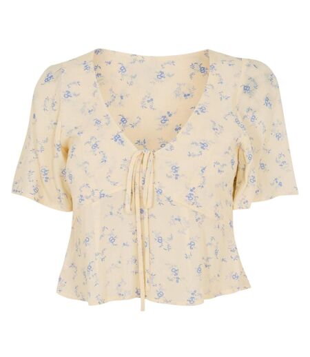 Blouse Motif/style Petites Fleurs Femme Blanc Jack Wills