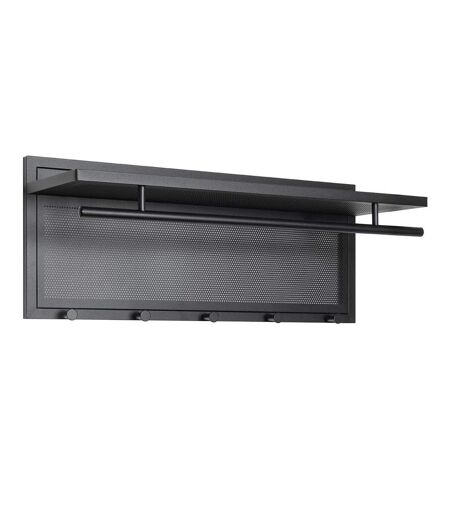 Patère Murale en Métal Paulo 75cm Noir