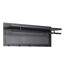 Patère Murale en Métal Paulo 75cm Noir-1
