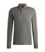 Polo Manches Longues Motif/style Logo Passerby Homme Gris Boss-2