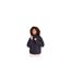 Doudoune Matelassée Motif/style Quadrillage Nina Femme Noir Animal-1