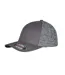 Casquette Trucker Motif/style Chiné Noir Gris Chiné Flexfit-3