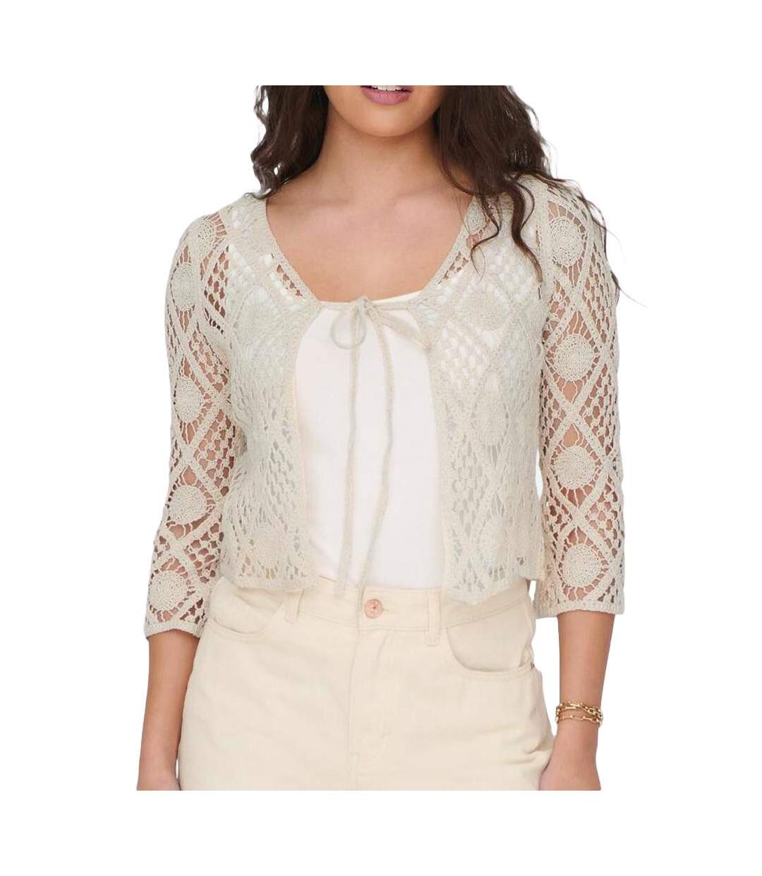 Gilet Beige Femme Only Celia - S-1