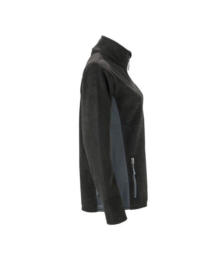 Veste Polaire Strong Femme Noir Carbone James And Nicholson