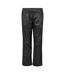 Womens/ladies Fleece Lined Jogging Bottoms Black Puma-2