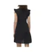 Robe noir femme vero moda kita-2