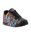 Baskets Highlight Love Femme Noir Skechers-1