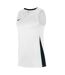 Maillot Sans Manches Motif/style Panneau Contrasté Femme Blanc Noir Nike-2