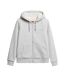 Sweat zippé gris femme superdry borg-2