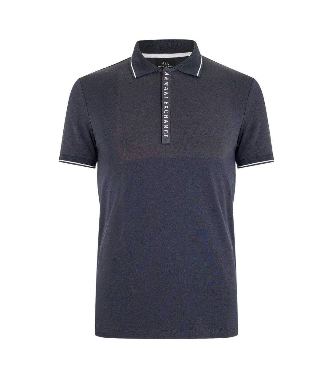 Polo Motif/style À Rayures Homme Bleu Marine Armani Exchange-1