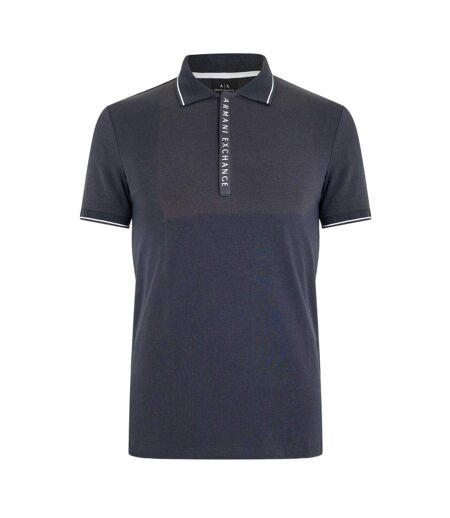 Polo Motif/style À Rayures Homme Bleu Marine Armani Exchange