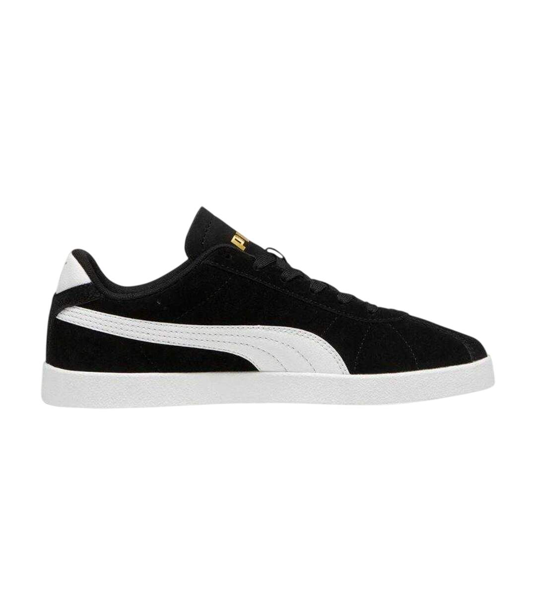 Baskets Club Homme Blanc Noir Puma-1