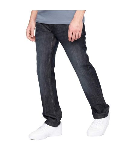 Jean New Techno Homme Bleu Foncé Délavé Crosshatch