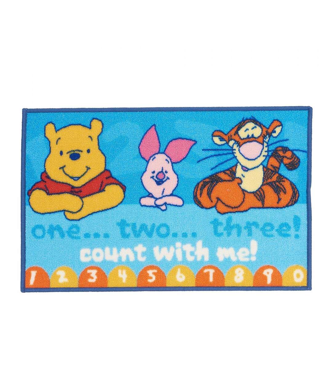 Tapis enfant Lavable 30° motif animaux WINNIE M