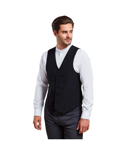 Premier Mens Lined Vest (Black) - UTPC6879