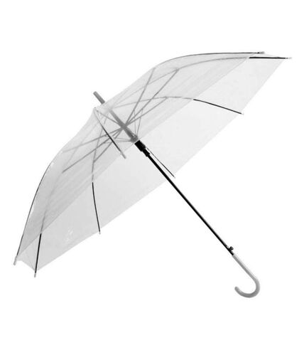 Bullet 23in Kate Transparent Automatic Umbrella (Pack of 2) (83 x 98 cm) (Transparent White) - UTPF2518