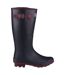 Bottes de pluie fairweather femme anthracite/violet foncé Regatta