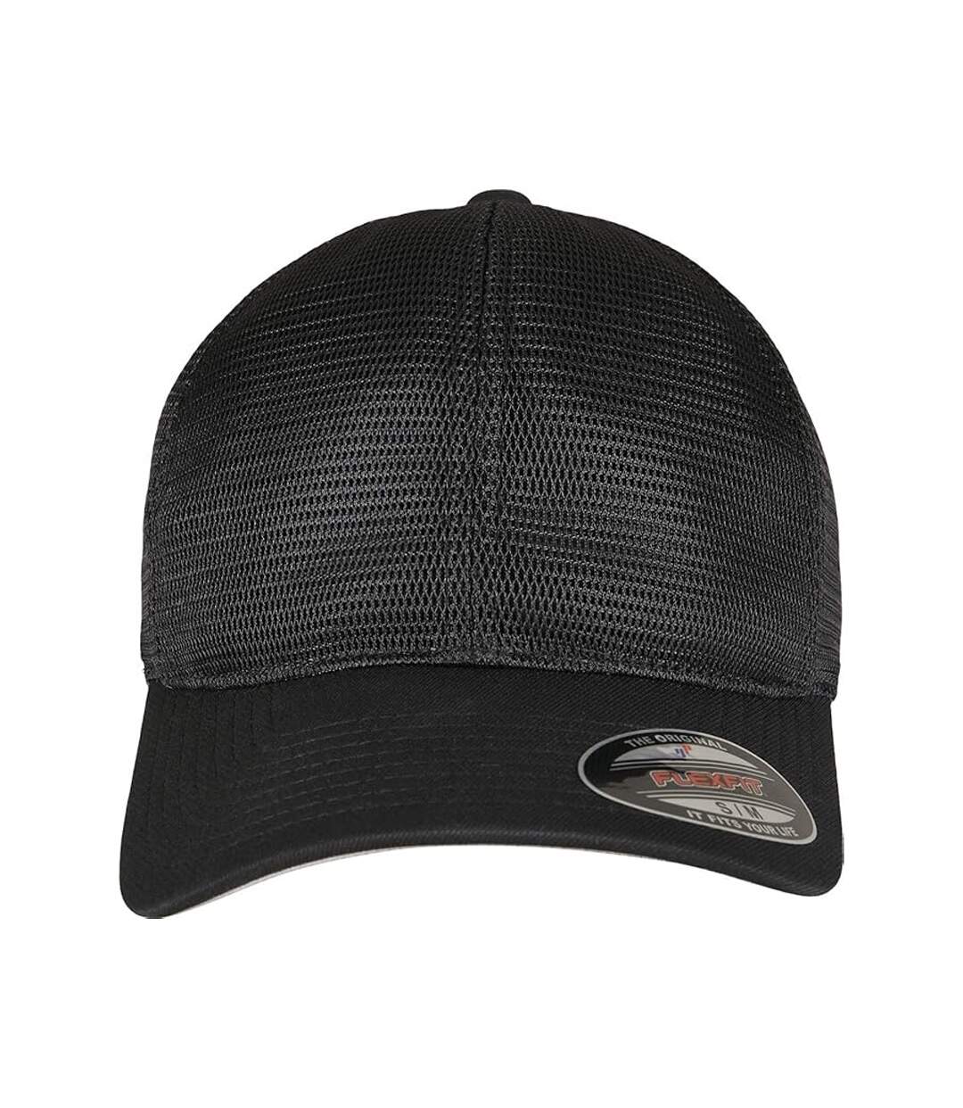 Casquette De Baseball Omnimesh Noir Flexfit-4