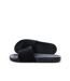 Claquettes noires homme calvin klein jeans slide-1