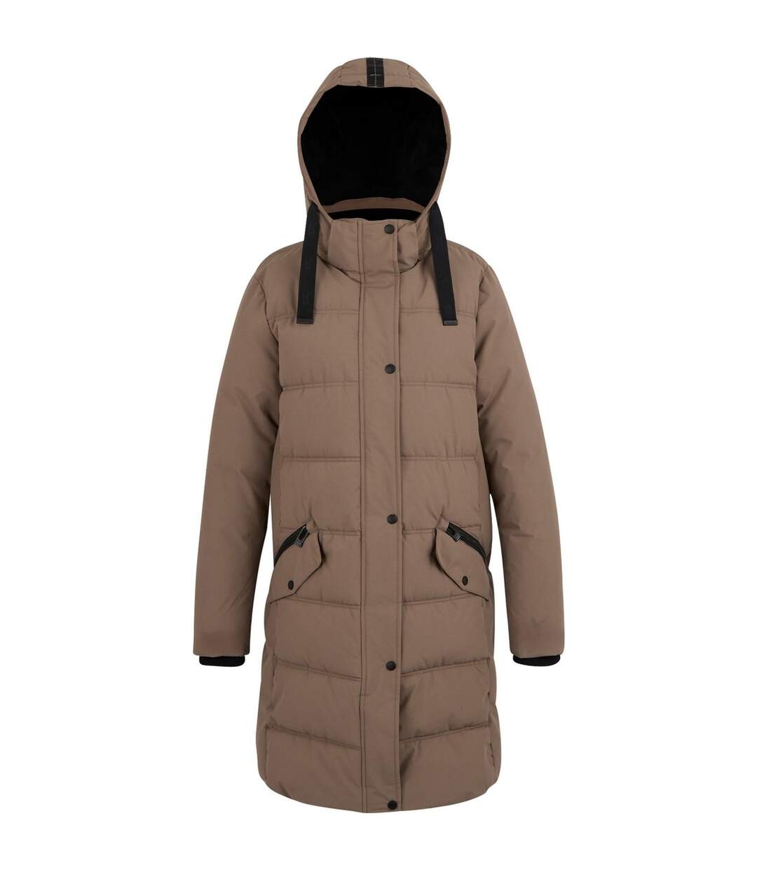 Doudoune Matelassée Eryn Femme Marron Noir Regatta-1