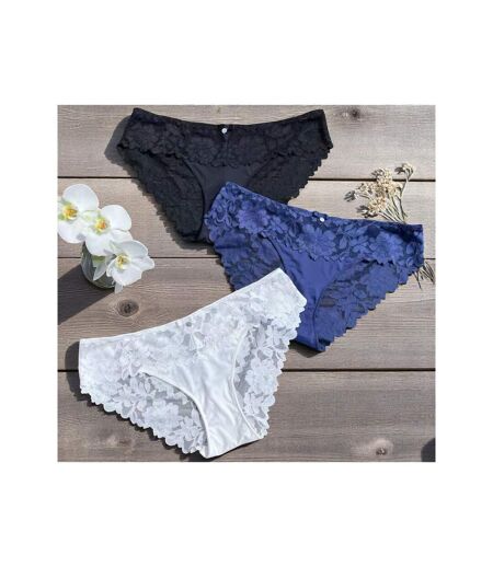 CULOTTE LOT DE 3 MIX COULEURS EMILIE