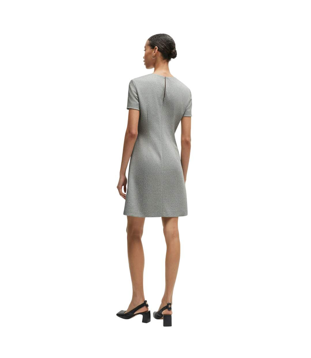Robe Donalara Femme Gris Boss-3