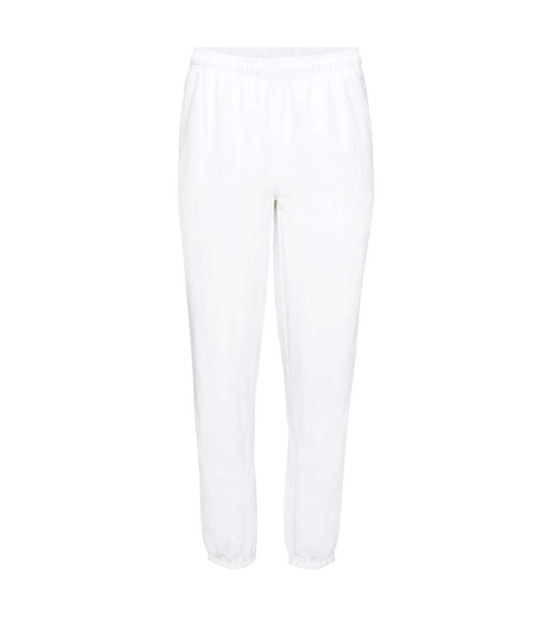 Pantalon de jogging college homme blanc Awdis-1