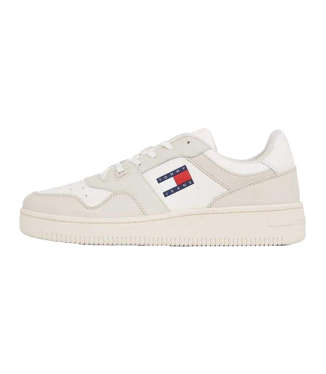 Baskets Basket Homme Blanc Cassé Blanc Cassé Tommy Jeans-3