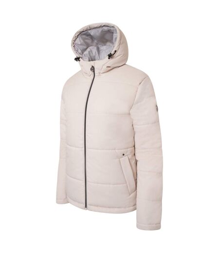 Womens/ladies Lavishly Animal Print Padded Jacket Barley White Dare 2B