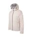 Womens/ladies Lavishly Animal Print Padded Jacket Barley White Dare 2B-4