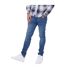 Mens Denim Skinny Jeans Mid Blue Firetrap-1
