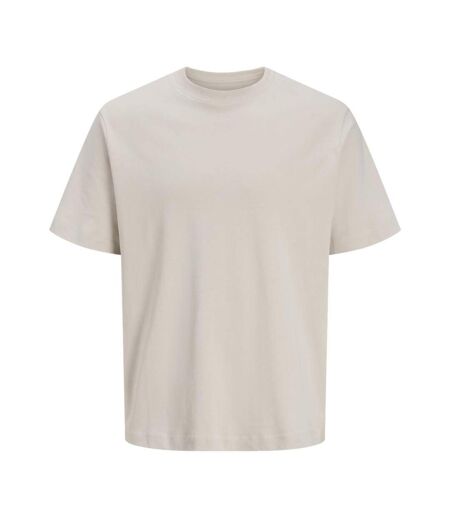 T-shirt beige homme jack & jones neck