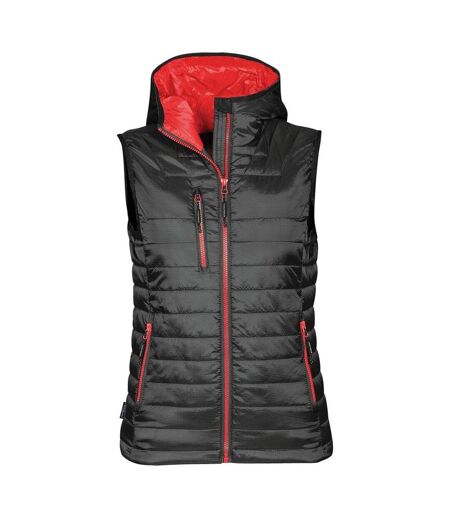 Stormtech Womens Gravity Thermal Vest/Gilet (Black/ True Red) - UTRW4645