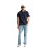 Polo Motif/style Brodé Homme Bleu Sombre Gant-1