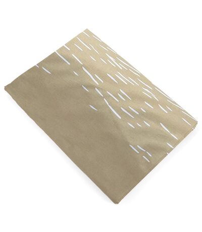 Drap plat coton REFLET OUTREMER