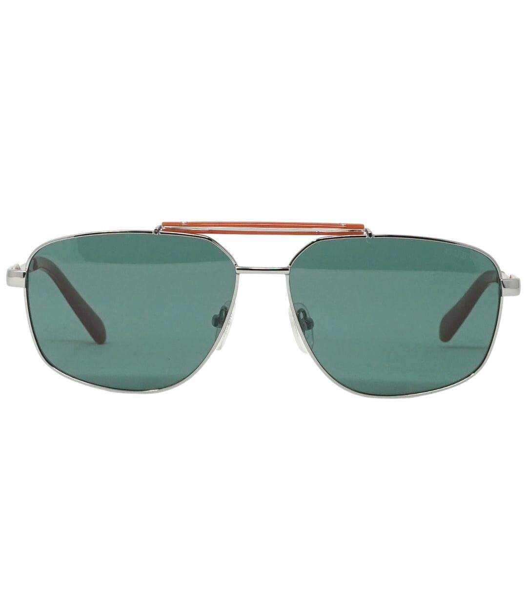 Lunettes De Soleil Homme Taille Unique Argenté Foncé Anthracite Guess-1