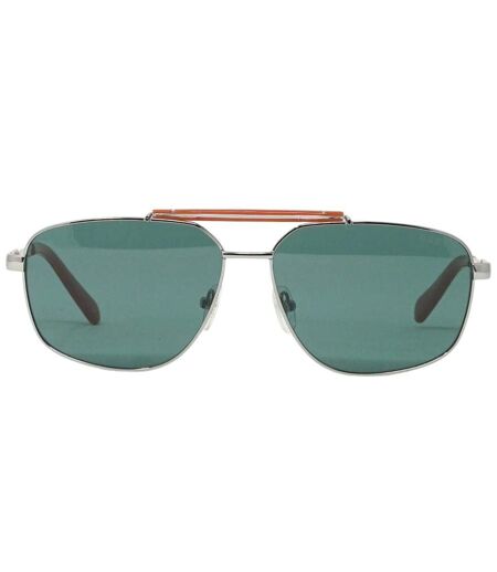 Lunettes De Soleil Homme Taille Unique Argenté Foncé Anthracite Guess